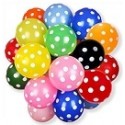 Multicolor Polka Dot Balloons